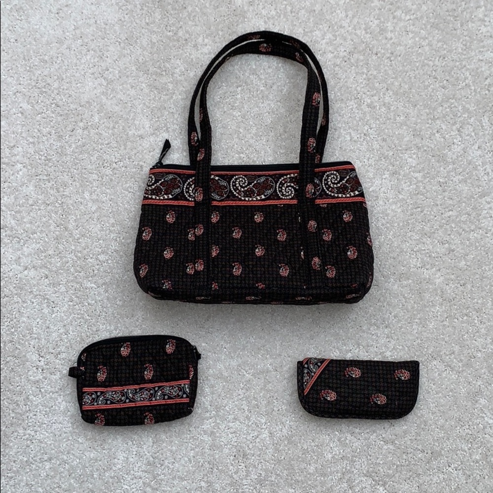 Vera bradley black and brown bundle